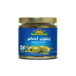 Natureland Green Olives Pitted